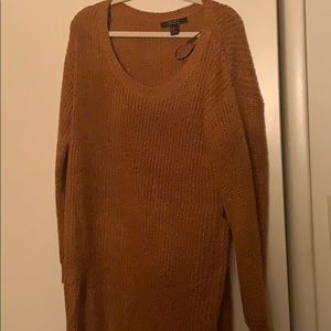 Short Knitted Long -sleeve Dress